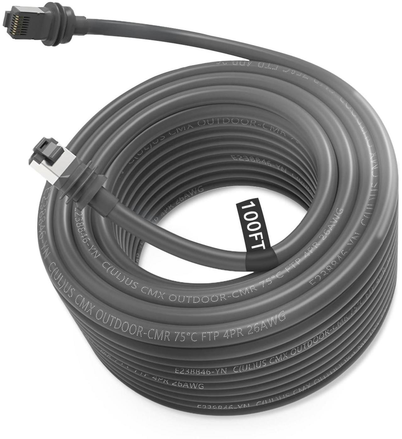 Marx Starlink Gen 3 Ethernet Cable Extension 100FT for Standard V3 Accessories Replacement Waterproof High-Speed Indoor and Outdoor Data Transmission Gray - DRC 1 | +254100720022 Marx Starlink Gen 3 Ethernet Cable Extension 100FT for Standard V3 Accessories Replacement Waterproof High-Speed Indoor and Outdoor Data Transmission Gray - DRC