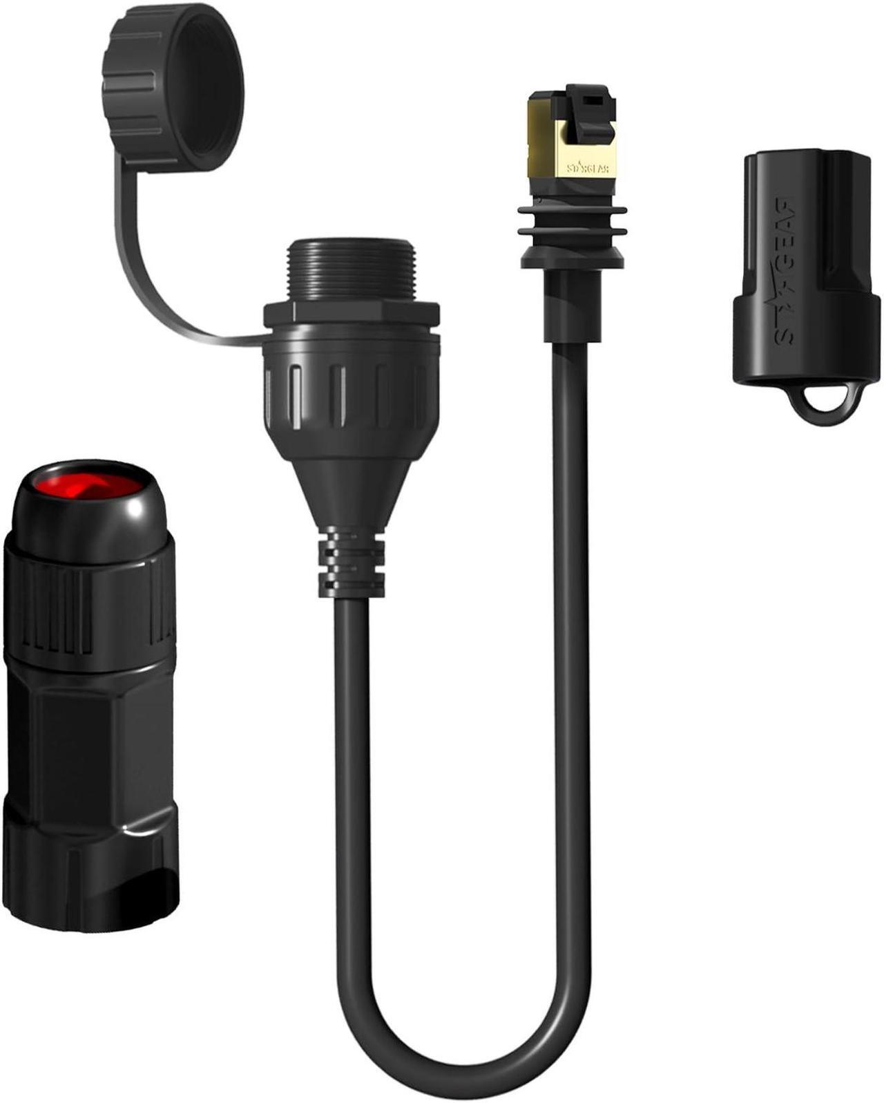 BarBaren Starlink Gen 3/Mini Ethernet Adapter, Starlink Gen 3/Mini Ethernet Cable SPX to RJ45 Adapter Connector for Starlink V3 (Rev.4)/Mini Dishy and Router Waterproof-1 Pack - DRC 1 | +254100720022 BarBaren Starlink Gen 3/Mini Ethernet Adapter, Starlink Gen 3/Mini Ethernet Cable SPX to RJ45 Adapter Connector for Starlink V3 (Rev.4)/Mini Dishy and Router Waterproof-1 Pack - DRC