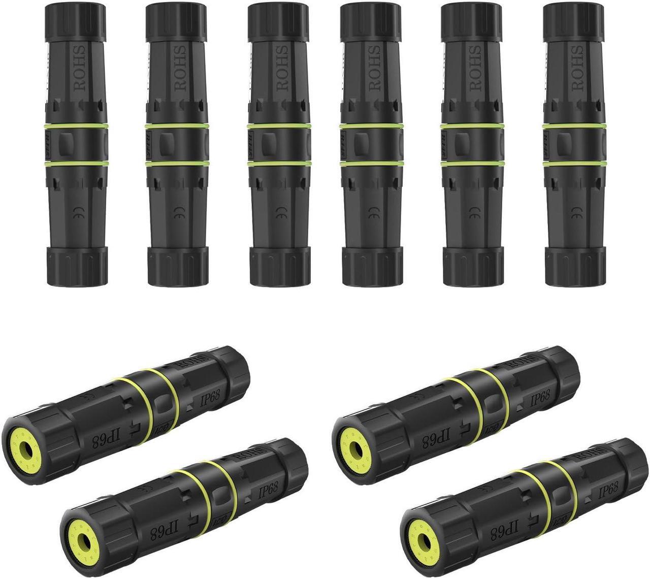 ZUZONG IP68 Waterproof Cat7 RJ45 Coupler, 10GB Shielded Pure Copper Ethernet Coupler IP68 Waterproof Ethernet Outdoor LAN Connector for Starlink/Cat5/Cat6/Cat6A/Cat7/Cat8 Ethernet Cable(10 PCS Female) 1 | +254100720022 ZUZONG IP68 Waterproof Cat7 RJ45 Coupler, 10GB Shielded Pure Copper Ethernet Coupler IP68 Waterproof Ethernet Outdoor LAN Connector for Starlink/Cat5/Cat6/Cat6A/Cat7/Cat8 Ethernet Cable(10 PCS Female)