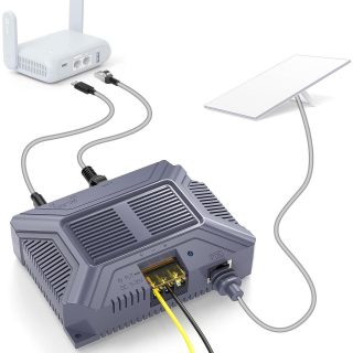 MSAFF Starlink PoE Injector with USB & Type-C Power Output - 200W Gigabit PoE Injector Compatible with Starlink Gen 3 Dish 5-in-1 Conversion Kit with SPX Cable Adapter & Converter DC 9-36V Input - DRC 13 | +254100720022 BB68D2502210WOFD314 | +254100720022