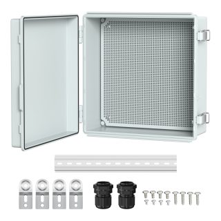 Weatherproof ABS Plastic Outdoor Electrical Junction Box - 13.2"x13.2"x5.2"-DRC 26 | +254100720022 BG33X33X13 Weatherproof ABS Plastic Outdoor Electrical Junction Box 13.2x13.2x5.2 1800x1800 | +254100720022