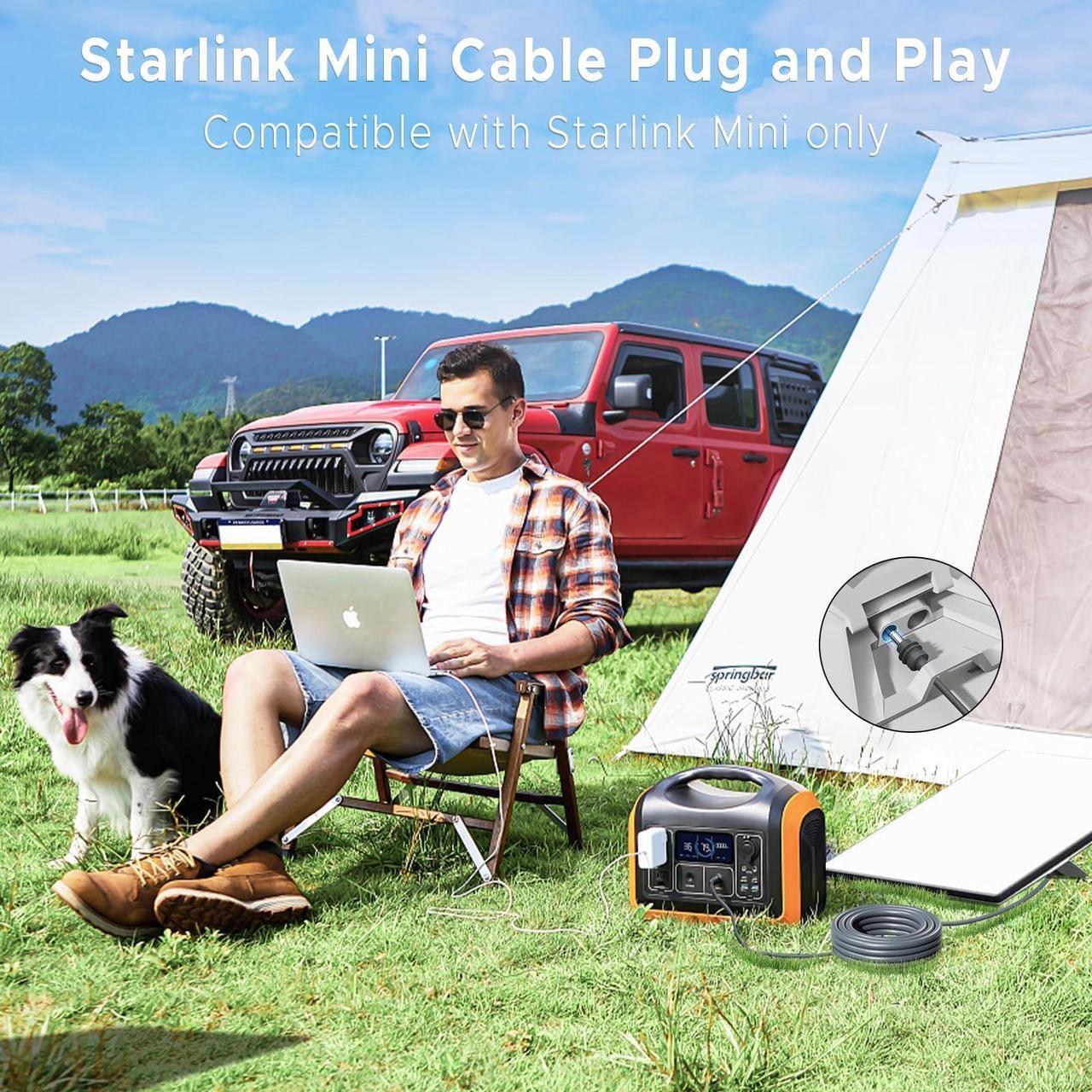 Starlink Mini Cable Replacement DC Power Cable for Starlink Mini Charging Cord Waterproof Outdoor 5M/16.5Ft - DRC 3 | +254100720022 Starlink Mini Cable Replacement DC Power Cable for Starlink Mini Charging Cord Waterproof Outdoor 5M/16.5Ft - DRC - Image 3