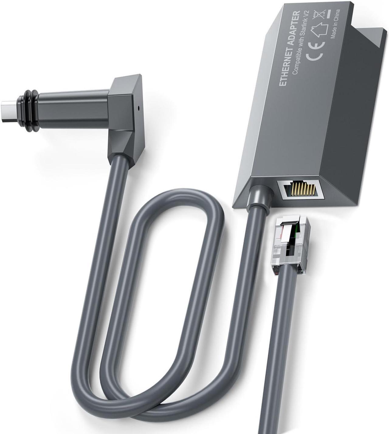 Starlink Ethernet Adapter Gen 2 (1pc Plug and Play) Star Link V2 RJ45 Ethernet Interface Wired Extenders - DRC 1 | +254100720022 Starlink Ethernet Adapter Gen 2 (1pc Plug and Play) Star Link V2 RJ45 Ethernet Interface Wired Extenders - DRC