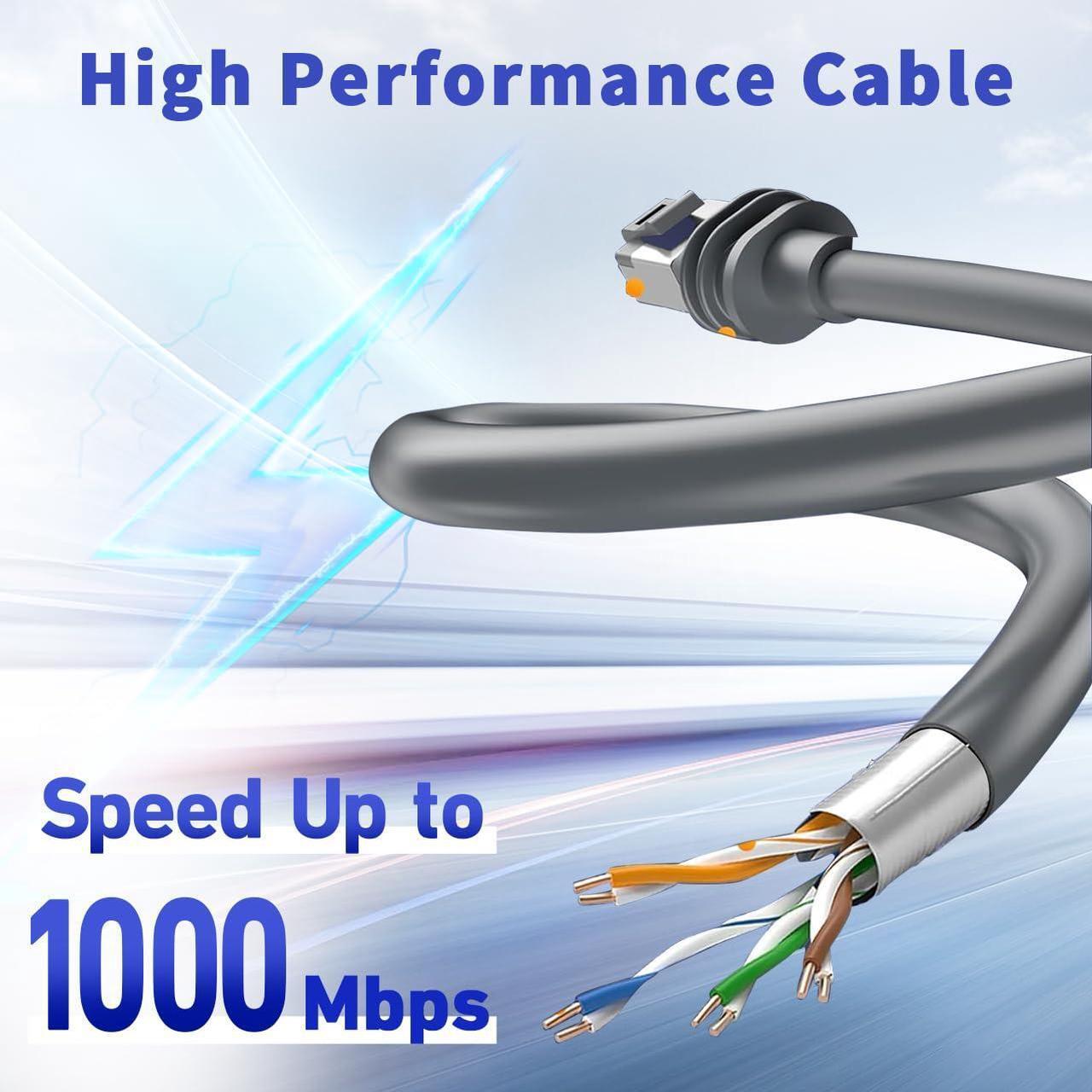 for Starlink Ethernet Adapter Gen 3/Mini, 1000 Mbps Starlink Cable SPX to RJ45 for Starlink V3 (Rev.4) Dishy and Router Accessories, Cable Extension to Starlink Mini/Gen 3 for House/Camping (Both) 2 | +254100720022 for Starlink Ethernet Adapter Gen 3/Mini, 1000 Mbps Starlink Cable SPX to RJ45 for Starlink V3 (Rev.4) Dishy and Router Accessories, Cable Extension to Starlink Mini/Gen 3 for House/Camping (Both) - Image 2