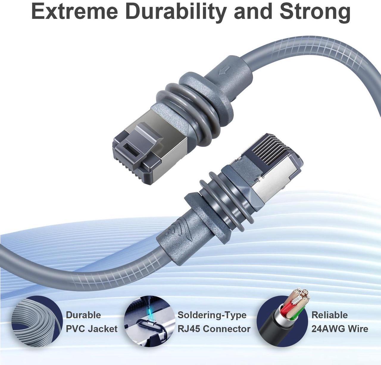 for Starlink gen 3 Cable,Replacement Extension/ethernet Cable for Starlink Standard V3 and Mini,Suitable for Indoor and Outdoor use(15M/50FT) 4 | +254100720022 for Starlink gen 3 Cable,Replacement Extension/ethernet Cable for Starlink Standard V3 and Mini,Suitable for Indoor and Outdoor use(15M/50FT) - Image 4