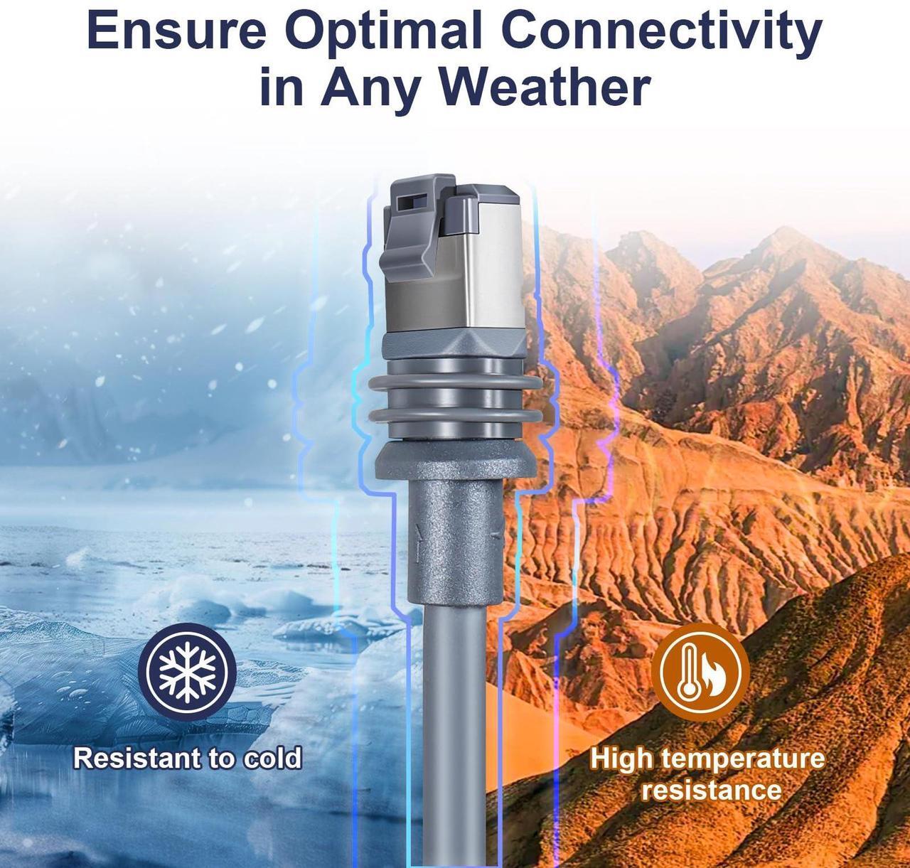 for Starlink gen 3 Cable,Replacement Extension/ethernet Cable for Starlink Standard V3 and Mini,Suitable for Indoor and Outdoor use(15M/50FT) 5 | +254100720022 for Starlink gen 3 Cable,Replacement Extension/ethernet Cable for Starlink Standard V3 and Mini,Suitable for Indoor and Outdoor use(15M/50FT) - Image 5