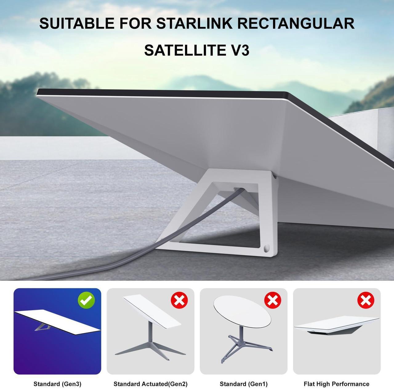 Starlink Gen 3 Cable, Starlink Cable 150FT, Replacement Extension Cable Waterproof Standard Starlink V3 Cable, Grey(150FT/46M) - DRC 2 | +254100720022 Starlink Gen 3 Cable, Starlink Cable 150FT, Replacement Extension Cable Waterproof Standard Starlink V3 Cable, Grey(150FT/46M) - DRC - Image 2