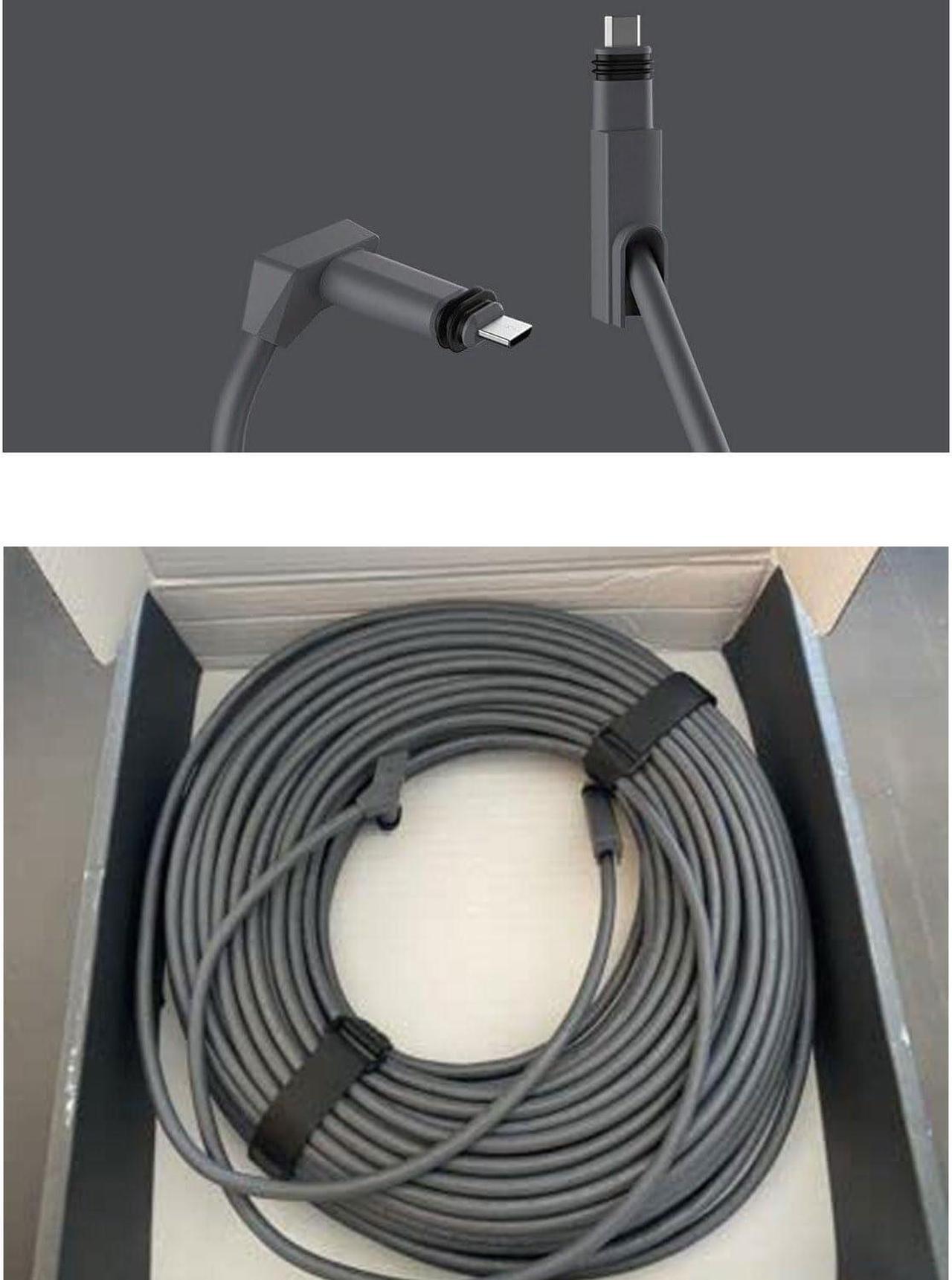SIGNALPLUS Starlink Cable Replacement Extension Cable 150 Ft for Starlink Rectangular Satellite V2 - DRC 1 | +254100720022 SIGNALPLUS Starlink Cable Replacement Extension Cable 150 Ft for Starlink Rectangular Satellite V2 - DRC