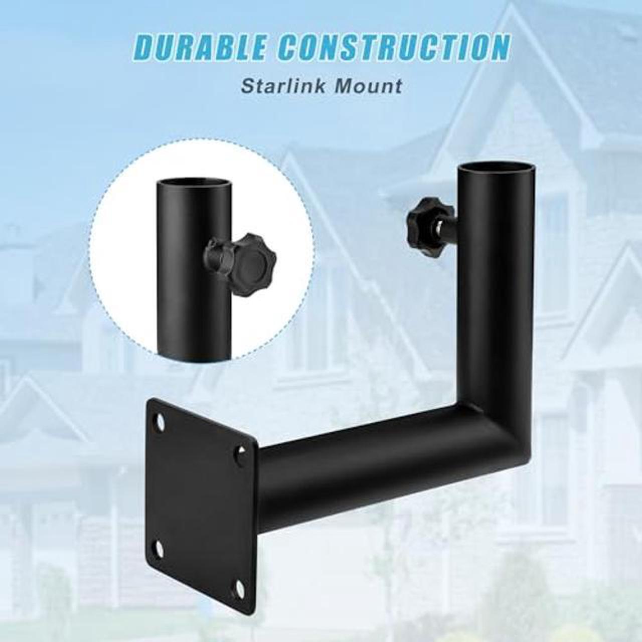 Starlink Mount, Starlink Short Wall Mount, Starlink Mounting Kit for Starlink Internet Kit Satellite, Starlink Roof Mount, Starlink Pole Mount, Starlink Mounting Bracket, Compatible with Starlink V2 - DRC 2 | +254100720022 Starlink Mount, Starlink Short Wall Mount, Starlink Mounting Kit for Starlink Internet Kit Satellite, Starlink Roof Mount, Starlink Pole Mount, Starlink Mounting Bracket, Compatible with Starlink V2 - DRC - Image 2