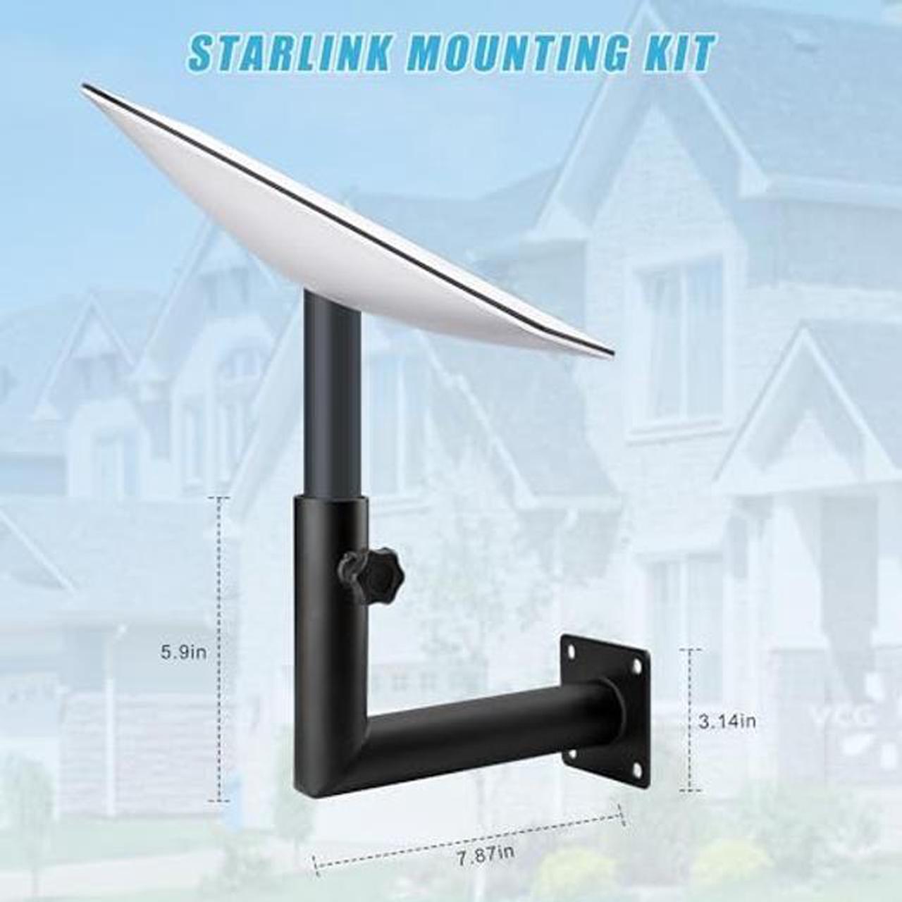 Starlink Mount, Starlink Short Wall Mount, Starlink Mounting Kit for Starlink Internet Kit Satellite, Starlink Roof Mount, Starlink Pole Mount, Starlink Mounting Bracket, Compatible with Starlink V2 - DRC 4 | +254100720022 Starlink Mount, Starlink Short Wall Mount, Starlink Mounting Kit for Starlink Internet Kit Satellite, Starlink Roof Mount, Starlink Pole Mount, Starlink Mounting Bracket, Compatible with Starlink V2 - DRC - Image 4
