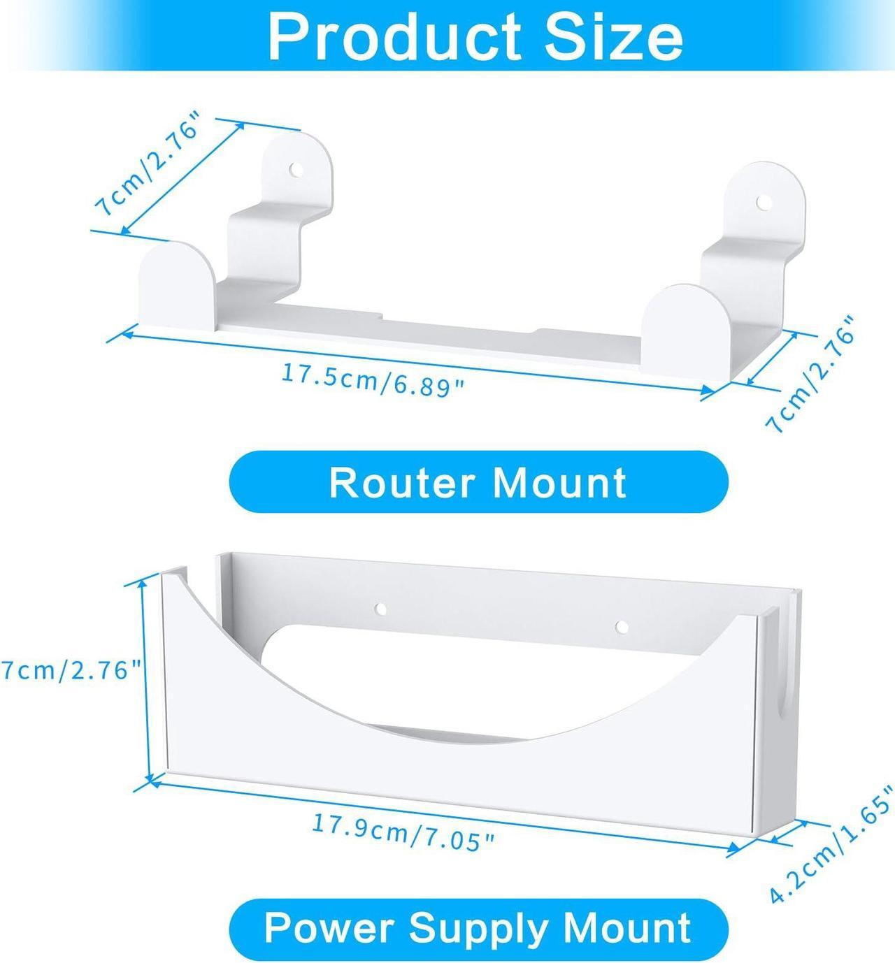 Starlink Gen 3 Mount, 2 in 1 Metal Wall Mount Kit for Starlink Gen 3 Mesh Router and Starlink Gen Power Supply, Starlink Wall Holder Kit, High Performance and Signal Integrity 4 | +254100720022 Starlink Gen 3 Mount, 2 in 1 Metal Wall Mount Kit for Starlink Gen 3 Mesh Router and Starlink Gen Power Supply, Starlink Wall Holder Kit, High Performance and Signal Integrity - Image 4