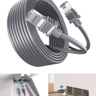 Starlink Gen 3 Cable 100FT,Waterproof Cable For Starlink Gen 3,Starlink Cable Standard V3,Starlink Cable Gen 3,Starlink Ethernet Cable,Starlink Replacement Cable,Starlink Cord,Cable Starlink(100FT)