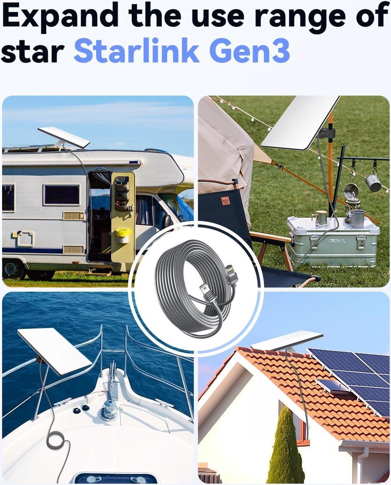 Starlink Gen 3 Cable 100FT,Waterproof Cable For Starlink Gen 3,Starlink Cable Standard V3,Starlink Cable Gen 3,Starlink Ethernet Cable,Starlink Replacement Cable,Starlink Cord,Cable Starlink(100FT) 5 | +254100720022 Starlink Gen 3 Cable 100FT,Waterproof Cable For Starlink Gen 3,Starlink Cable Standard V3,Starlink Cable Gen 3,Starlink Ethernet Cable,Starlink Replacement Cable,Starlink Cord,Cable Starlink(100FT) - Image 5