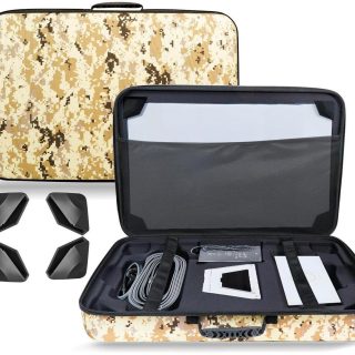 Ybervont + Starlink Gen 3 Case for Dish Kit V3, Outdoor Carrying Case for Starlink Master Disk & Accessories, Ideal for RV Travel & Outdoor Use