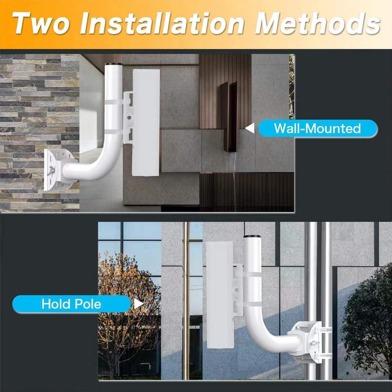 Universal Point to Point Wireless Bridge Pole Mount Bracket,J Pole Mount for Antenna and Outdoor Access Point,Pole and Wall-Mounted Mount for Outdoor Access Antenna Tp-Link and starlink 4-Pack - DRC 5 | +254100720022 Universal Point to Point Wireless Bridge Pole Mount Bracket,J Pole Mount for Antenna and Outdoor Access Point,Pole and Wall-Mounted Mount for Outdoor Access Antenna Tp-Link and starlink 4-Pack - DRC - Image 5