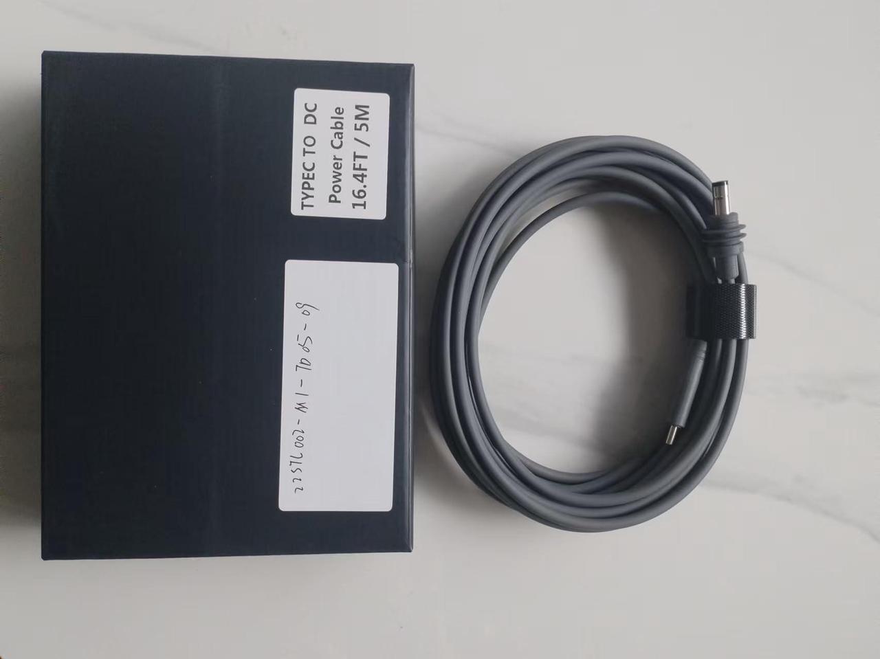 Yescom Starlink Mini Cable 16.4Ft USB C to DC Power Cable 5m Starlink Mini Accessories Compatible with Power Bank PD Charger 20AWG - DRC 2 | +254100720022 Yescom Starlink Mini Cable 16.4Ft USB C to DC Power Cable 5m Starlink Mini Accessories Compatible with Power Bank PD Charger 20AWG - DRC - Image 2