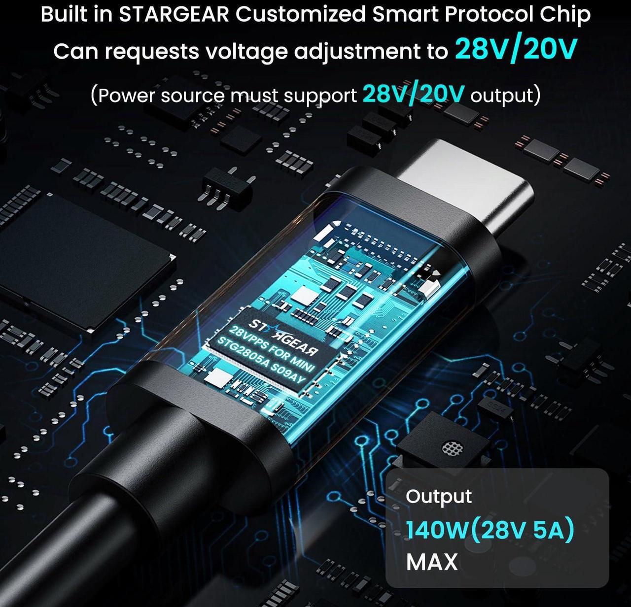 STARGEAR 2M Starlink Mini USBC-DC Cable + Protective Case - DRC 3 | +254100720022 STARGEAR 2M Starlink Mini USBC-DC Cable + Protective Case - DRC - Image 3