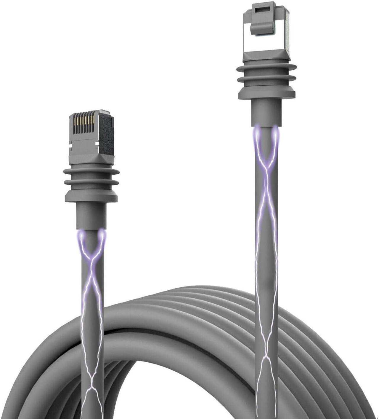 Fuwkeo Heavy-Duty Shielded Outdoor Cable for Starlink Gen 3 - PE Cover, Waterproof, UV Resistant, Direct Burial, In-Ground - Compatible with Starlink V3 Dish and Starlink Mini (30FT/9M) 1 | +254100720022 Fuwkeo Heavy-Duty Shielded Outdoor Cable for Starlink Gen 3 - PE Cover, Waterproof, UV Resistant, Direct Burial, In-Ground - Compatible with Starlink V3 Dish and Starlink Mini (30FT/9M)