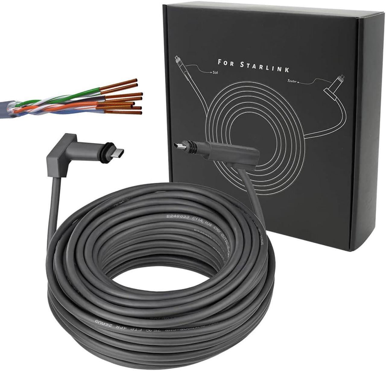 SIGNALPLUS Starlink Cable 75 ft Extension, starlink Cord Connect The Starlink Rectangular Satellite V2 to Router 1 | +254100720022 SIGNALPLUS Starlink Cable 75 ft Extension, starlink Cord Connect The Starlink Rectangular Satellite V2 to Router