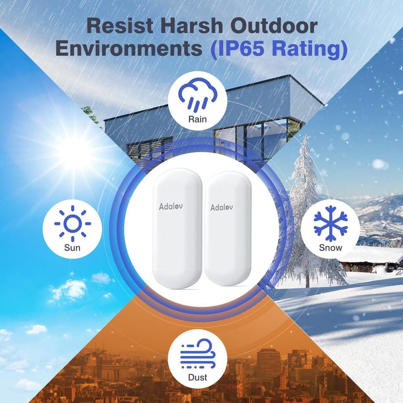 Adalov CPE467 5.8GHz WiFi Bridge - 1.5KM Long Range Outdoor Point-to-Point Wireless Bridge+Adalov Outdoor Wi-Fi Access Point with Bracket Mount, 1200Mbps Long Range WiFi Extender - DRC 3 | +254100720022 Adalov CPE467 5.8GHz WiFi Bridge - 1.5KM Long Range Outdoor Point-to-Point Wireless Bridge+Adalov Outdoor Wi-Fi Access Point with Bracket Mount, 1200Mbps Long Range WiFi Extender - DRC - Image 3