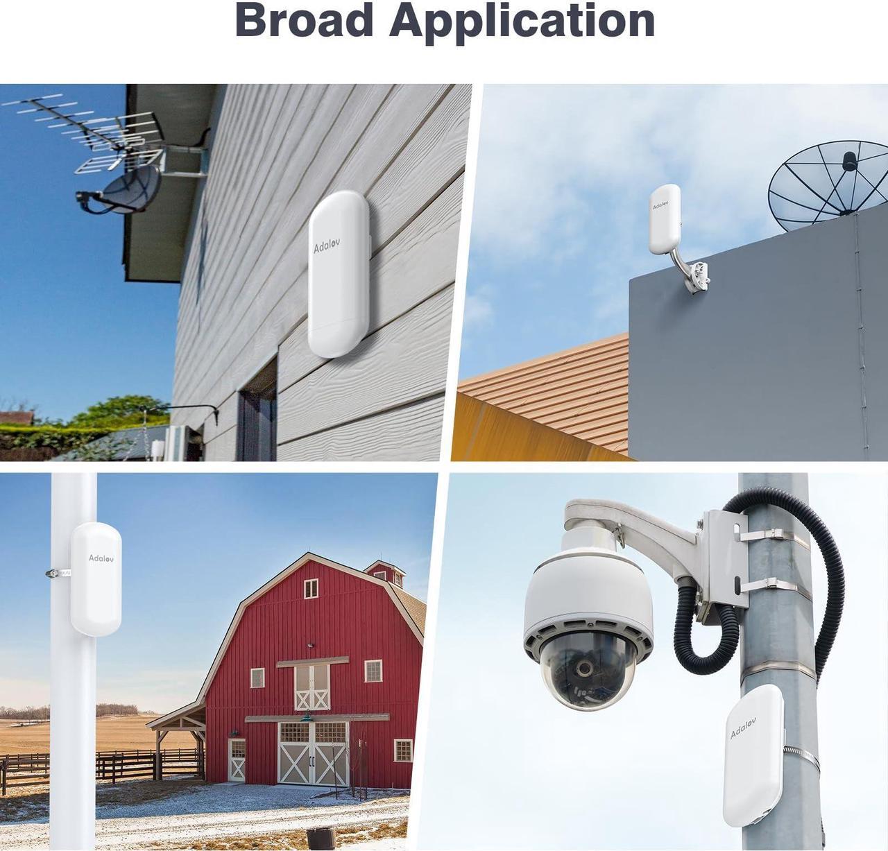 Adalov CPE467 5.8GHz WiFi Bridge - 1.5KM Long Range Outdoor Point-to-Point Wireless Bridge+Adalov Outdoor Wi-Fi Access Point with Bracket Mount, 1200Mbps Long Range WiFi Extender - DRC 5 | +254100720022 Adalov CPE467 5.8GHz WiFi Bridge - 1.5KM Long Range Outdoor Point-to-Point Wireless Bridge+Adalov Outdoor Wi-Fi Access Point with Bracket Mount, 1200Mbps Long Range WiFi Extender - DRC - Image 5