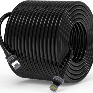 Fanktoo 131.2FT/ 40M Starlink Gen 3 Cable for Star Link Generation 3 V3/ Mini, Replacement Extension Starlink Ethernet Cable Waterproof (Black) 24 | +254100720022 BWSYD2412300YSF6MD5 | +254100720022