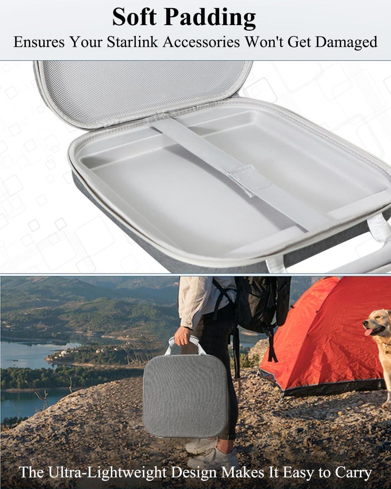 AstroniSync Starlink Mini Case, Starlink Mini Travel Case, Shockproof, Water-Resistant, and Dustproof Storage with Customizable Interior (Gray) - DRC 4 | +254100720022 AstroniSync Starlink Mini Case, Starlink Mini Travel Case, Shockproof, Water-Resistant, and Dustproof Storage with Customizable Interior (Gray) - DRC - Image 4