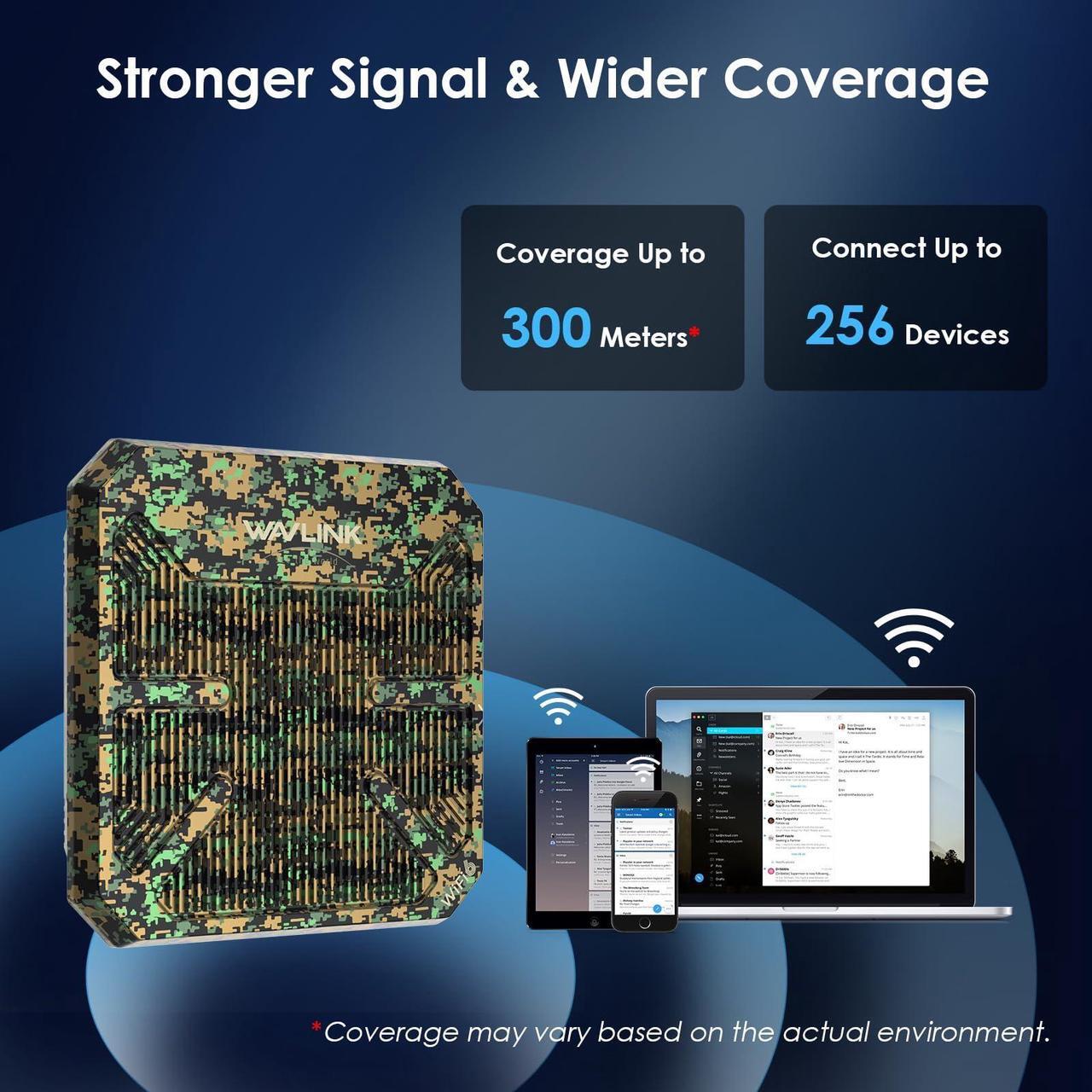 WAVLINK AX3000 WiFi6 Outdoor WiFi Extender, Dual Band WiFi 6 Outdoor Wireless Access Point Weatherproof WiFi Repeater, Router, 802.3at Active POE, Integrated Directional Intennas,Work with Starlink 5 | +254100720022 WAVLINK AX3000 WiFi6 Outdoor WiFi Extender, Dual Band WiFi 6 Outdoor Wireless Access Point Weatherproof WiFi Repeater, Router, 802.3at Active POE, Integrated Directional Intennas,Work with Starlink - Image 5