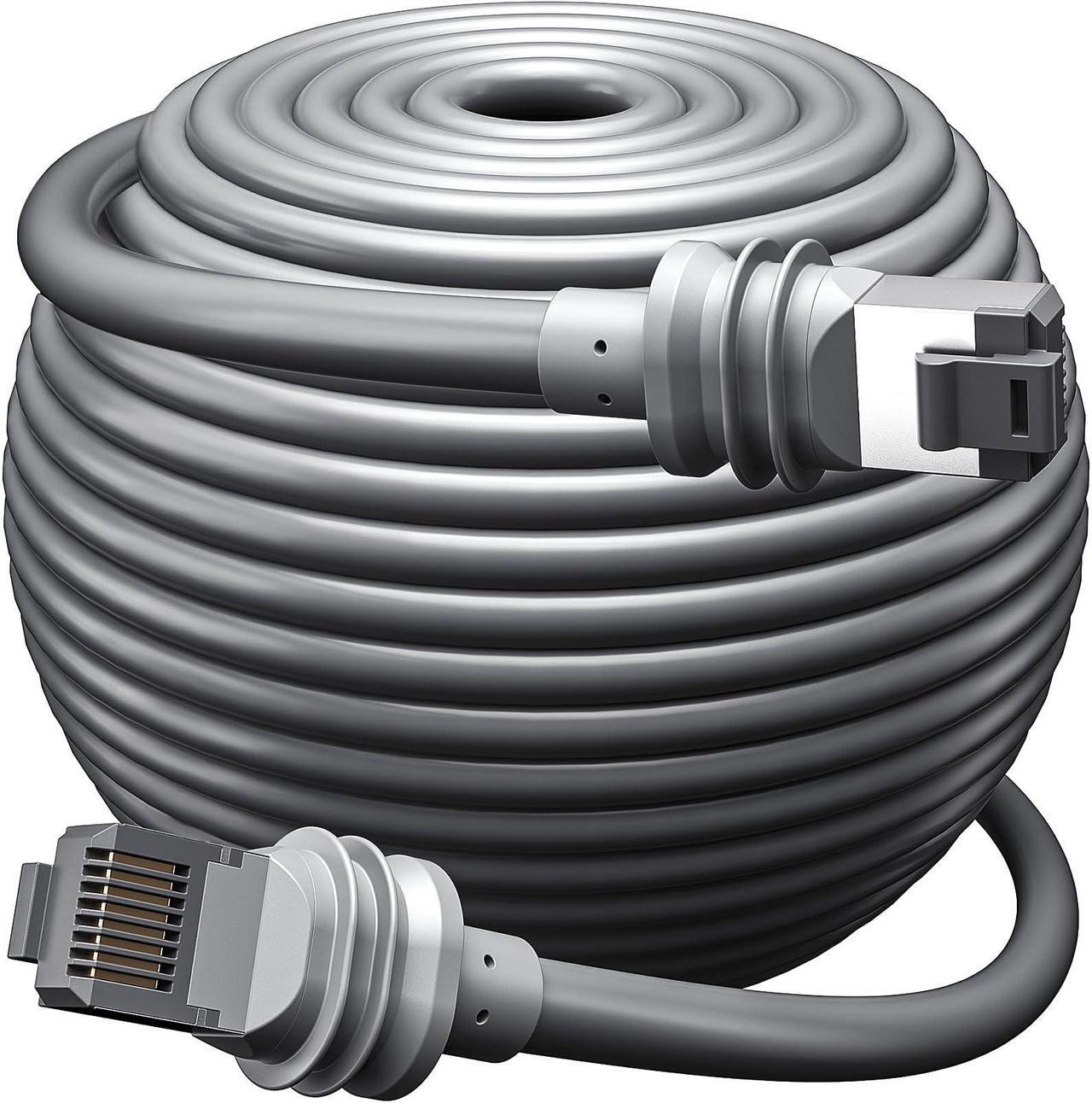 Starlink Gen 3 Cable (165FT 50M) Ultra Long Ethernet Cable for Starlink Standard Generation 3, Replacement Extension Cable Waterproof (Grey) - DRC 1 | +254100720022 Starlink Gen 3 Cable (165FT 50M) Ultra Long Ethernet Cable for Starlink Standard Generation 3, Replacement Extension Cable Waterproof (Grey) - DRC