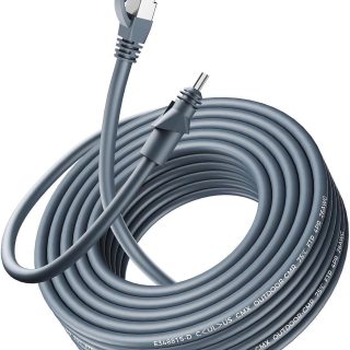 Ablian Starlink Ethernet Cable 49.2FT/15M CMX CMR Rated 26AWG 1200Mbps for Power Supply Connect to The RJ45 Connector,Starlink Rectangular Satellite V2 Replacement Cable for RJ45 routers or Devices - DRC 6 | +254100720022 BXG6D2412300ANBQW91 | +254100720022