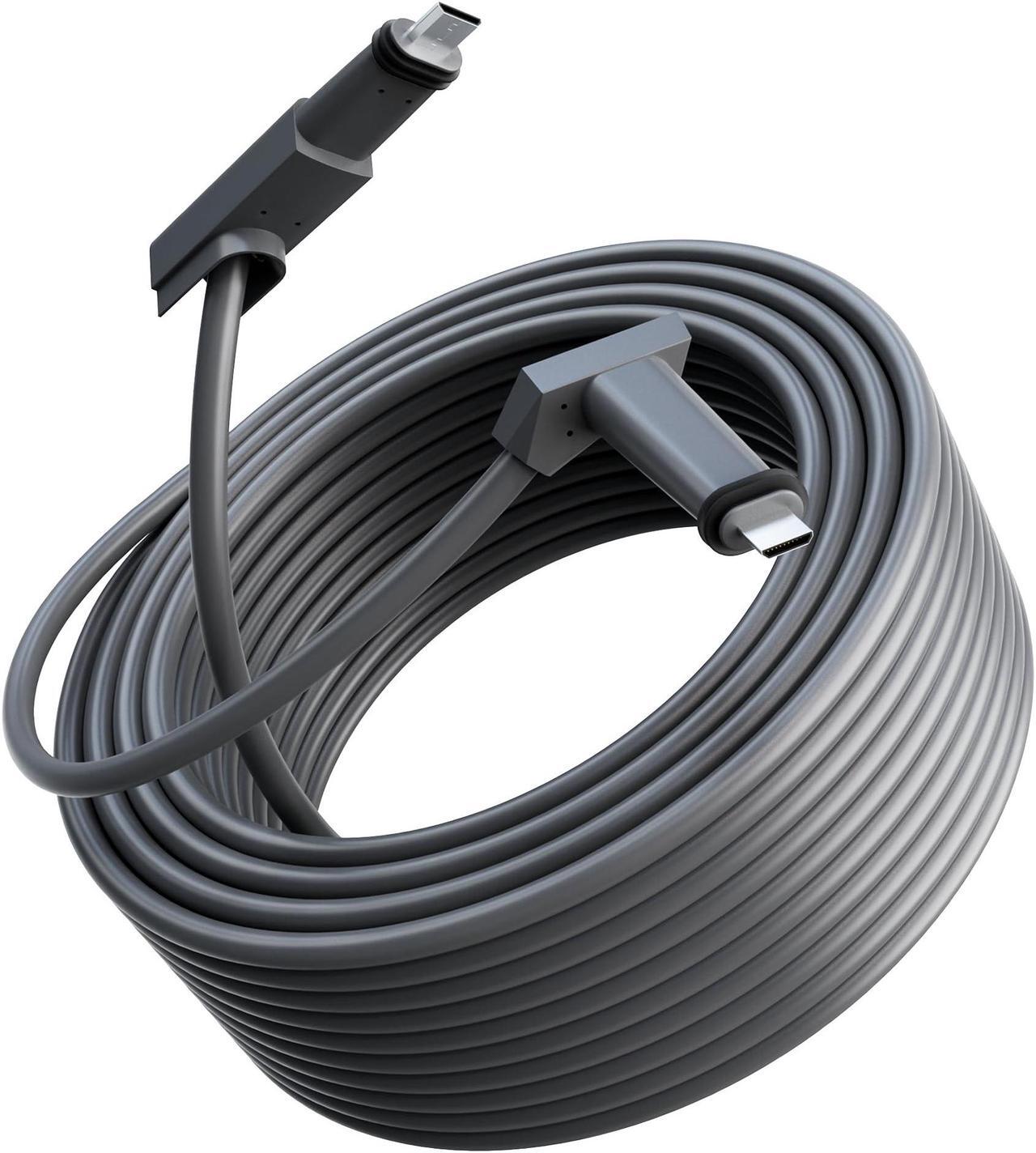 Starlink Gen 2 Cable 50FT/15.24M Ethernet Adapter Actuated Replacement Extension Cable Waterproof for Standard V2 Cable with End Caps, Gray - DRC 1 | +254100720022 Starlink Gen 2 Cable 50FT/15.24M Ethernet Adapter Actuated Replacement Extension Cable Waterproof for Standard V2 Cable with End Caps, Gray - DRC