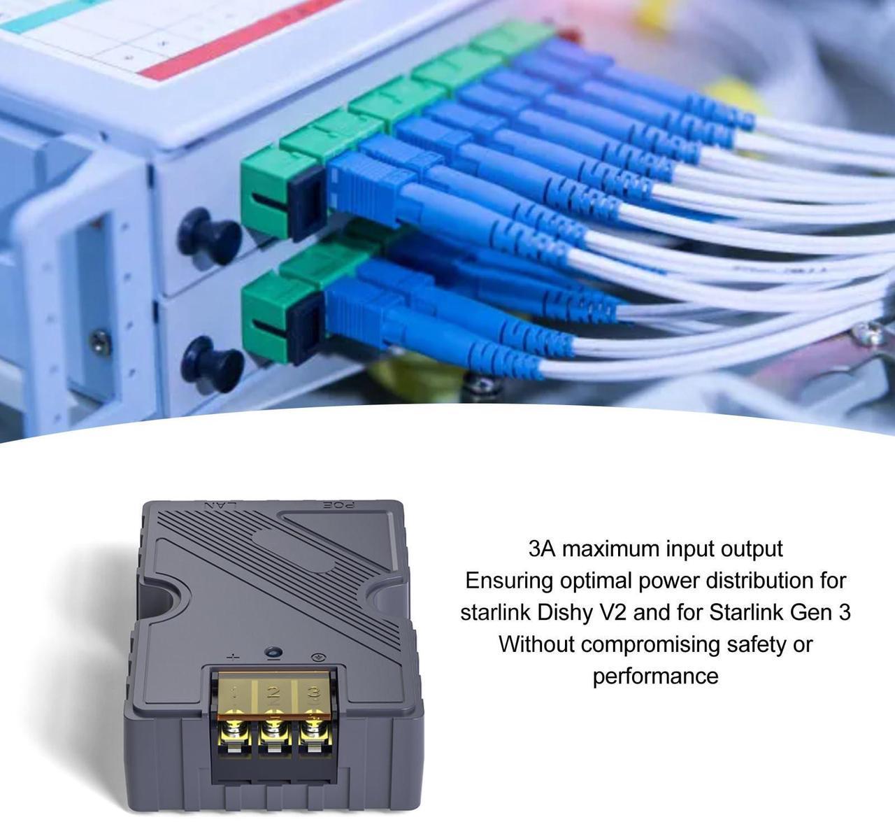 Denash 150W GigE PoE Injector for Dishy V2 Gen 3 with 10 100 1000Mb s Network Speed, Suge & ESD , DC48 57V Input, Denashzv1gh0eo42 - DRC 5 | +254100720022 Denash 150W GigE PoE Injector for Dishy V2 Gen 3 with 10 100 1000Mb s Network Speed, Suge & ESD , DC48 57V Input, Denashzv1gh0eo42 - DRC - Image 5