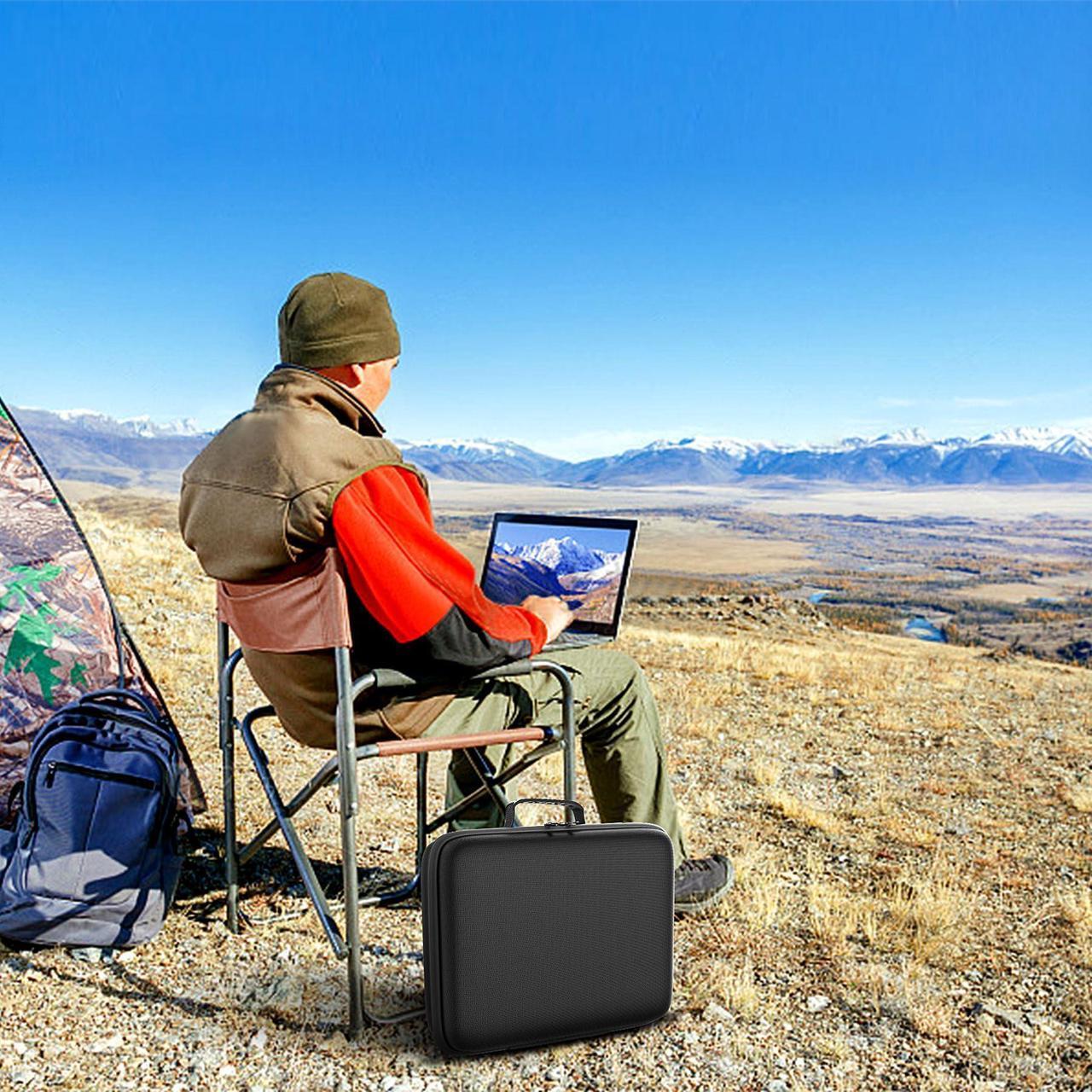 Starlink Mini Outdoor Carrying Case for Starlink Mini Master Disk & Accessories, Ideal for RV Travel & Outdoor Use, Travel Case Compatible with Starlink Mini 5 | +254100720022 Starlink Mini Outdoor Carrying Case for Starlink Mini Master Disk & Accessories, Ideal for RV Travel & Outdoor Use, Travel Case Compatible with Starlink Mini - Image 5