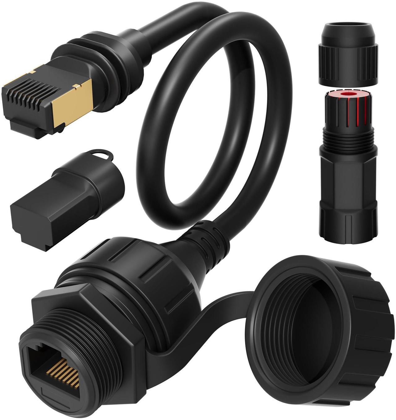 EAZUSE Starlink Gen 3 Cable, 150FT Ethernet Cable for Gen 3 Starlink Standard + Starlink Ethernet Adapter Gen 3/Mini, Starlink Mini Cable Extension to RJ45 Coupler - DRC 1 | +254100720022 EAZUSE Starlink Gen 3 Cable, 150FT Ethernet Cable for Gen 3 Starlink Standard + Starlink Ethernet Adapter Gen 3/Mini, Starlink Mini Cable Extension to RJ45 Coupler - DRC