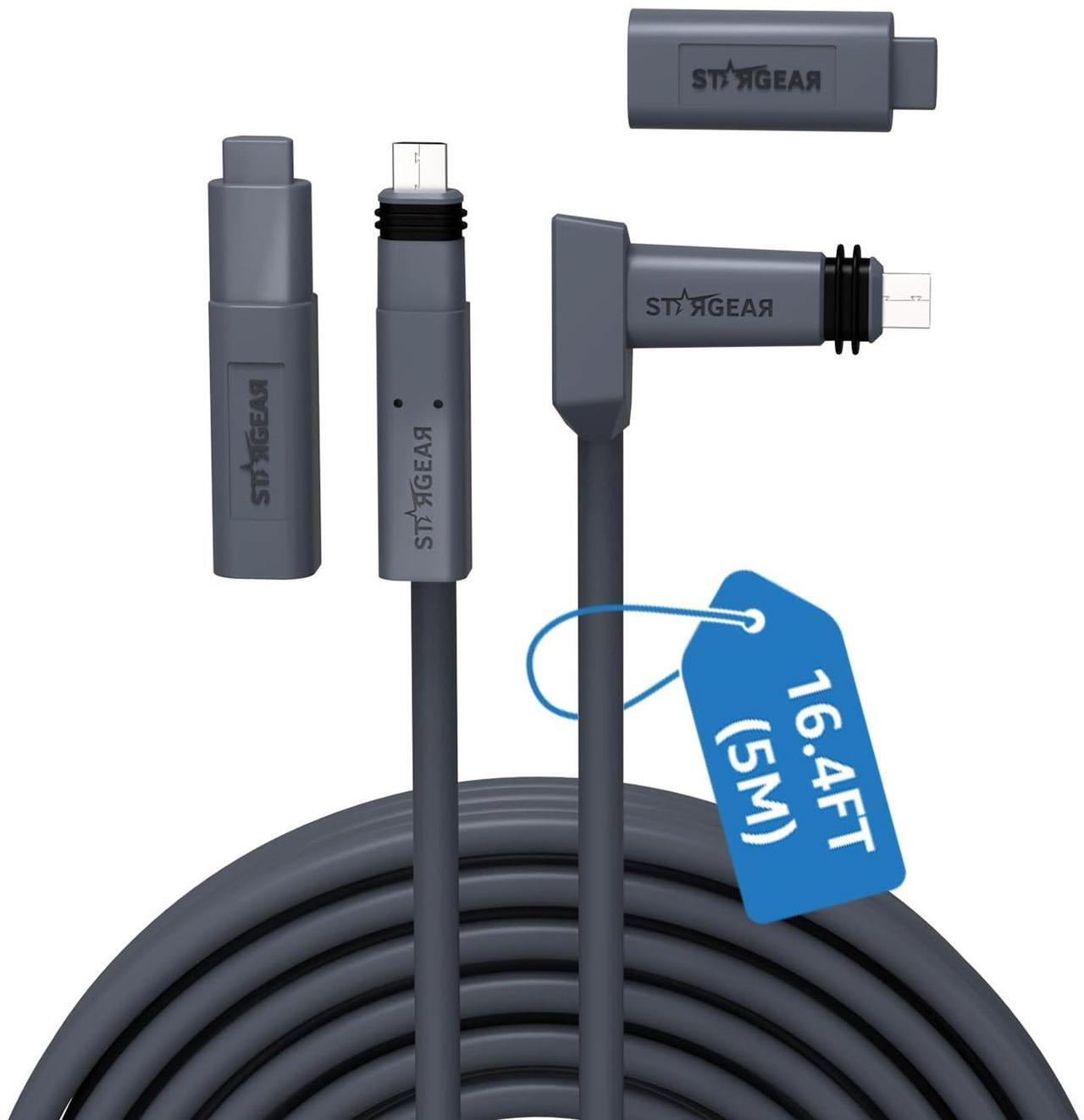 GigaPlus Starlink Actuated Gen 2 16.4FT Starlink Cable, Starlink SPX Rectangular Satellite V2 Replacement Cable with Dust End Cap Waterproof (16.4FT/5M) - DRC 1 | +254100720022 GigaPlus Starlink Actuated Gen 2 16.4FT Starlink Cable, Starlink SPX Rectangular Satellite V2 Replacement Cable with Dust End Cap Waterproof (16.4FT/5M) - DRC