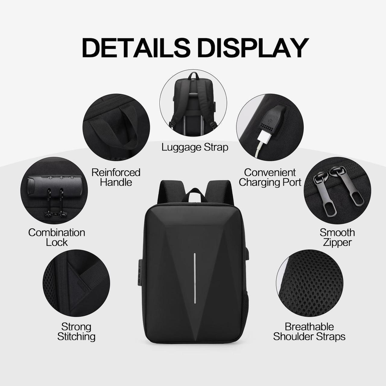 HFLZBRO Bag for Starlink Mini - Storage Bag Case for Starlink Dish and All Accessories - Anti-theft Water-resistant Backpack (Black) 4 | +254100720022 HFLZBRO Bag for Starlink Mini - Storage Bag Case for Starlink Dish and All Accessories - Anti-theft Water-resistant Backpack (Black) - Image 4