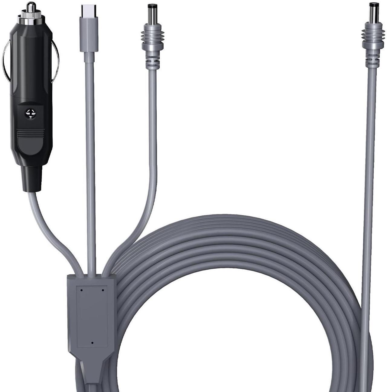 Zinweyton 3 in 1 Starlink Mini Cable 15FT/5M, USB C/Car Charger/DC to DC Power Replacemet Starlink Mini Power Cable Waterproof - DRC 1 | +254100720022 Zinweyton 3 in 1 Starlink Mini Cable 15FT/5M, USB C/Car Charger/DC to DC Power Replacemet Starlink Mini Power Cable Waterproof - DRC