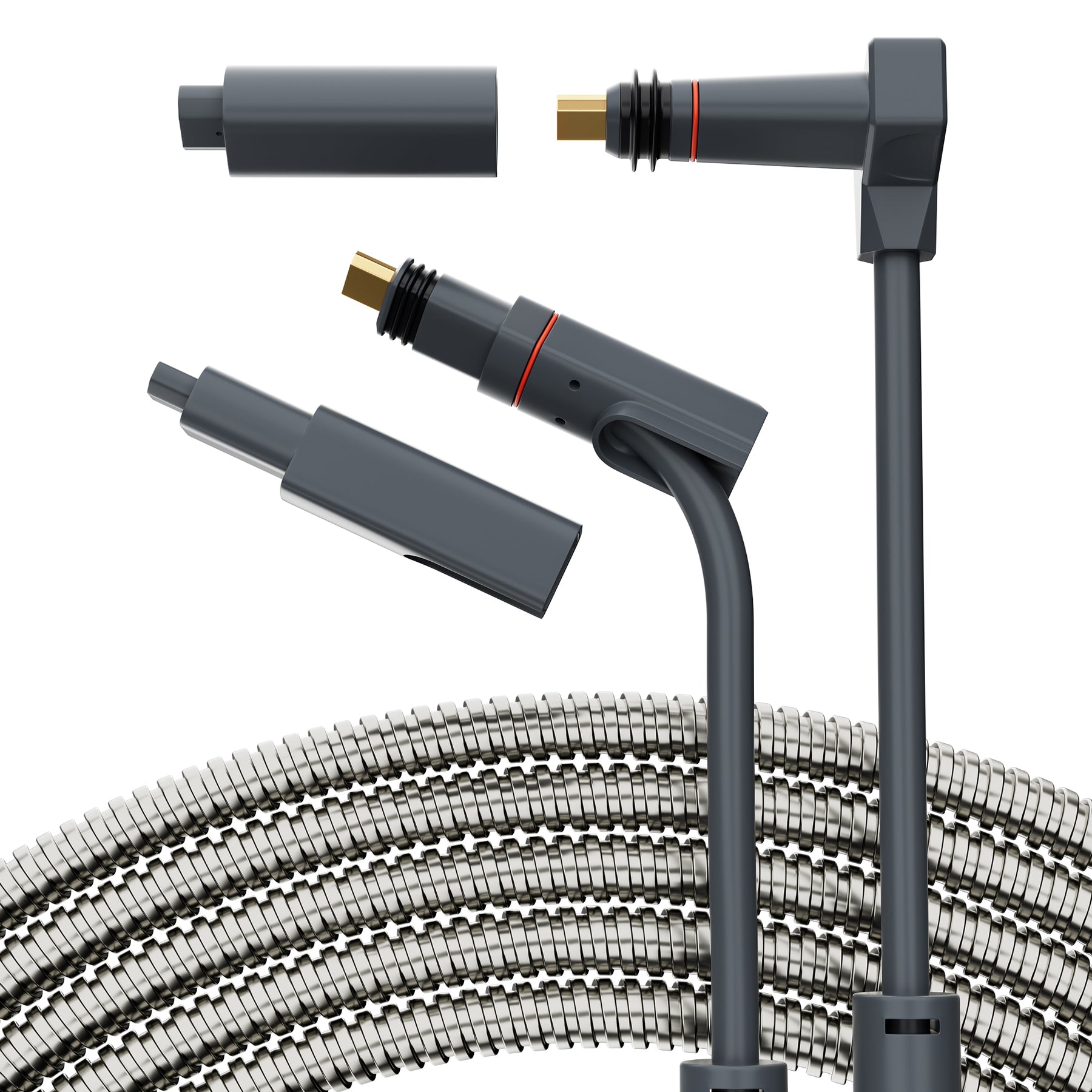 Starlink Gen2 Stainless Steel Armored MC Metal Clad Cable - 32.8FT/75FT-DRC 1 | +254100720022 Starlink Gen2 Stainless Steel Armored MC Metal Clad Cable - 32.8FT/75FT-DRC