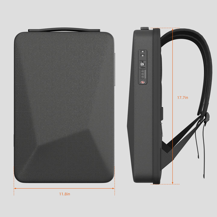 Starlink Mini Hard Shell Travel Backpack with TSA Lock & USB Charging Ports-DRC 2 | +254100720022 Starlink Mini Hard Shell Travel Backpack with TSA Lock & USB Charging Ports-DRC - Image 2