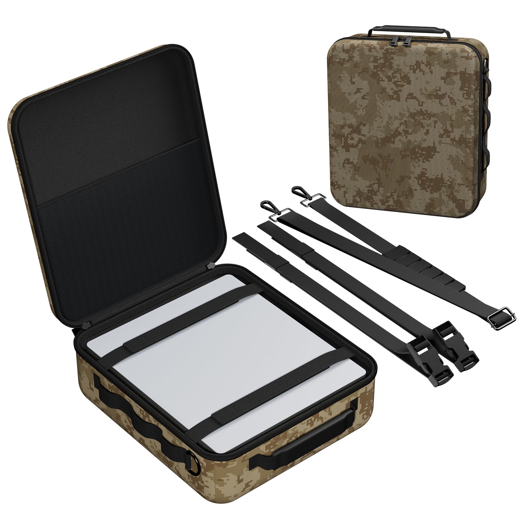 Starlink Mini Army Digital Camouflage Briefcase with Shoulder Strap-DRC 1 | +254100720022 Starlink Mini Army Digital Camouflage Briefcase with Shoulder Strap-DRC