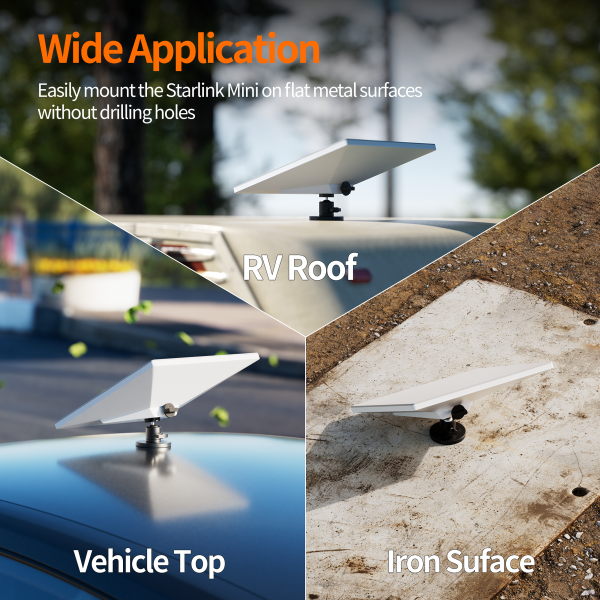 Starlink Mini 360? Adjustment Magnetic Roof Mount with Mount Adapter-DRC - Image 4